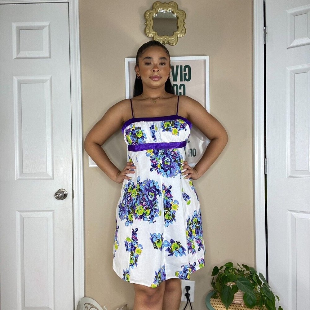 Vintage Y2k Floral Dress